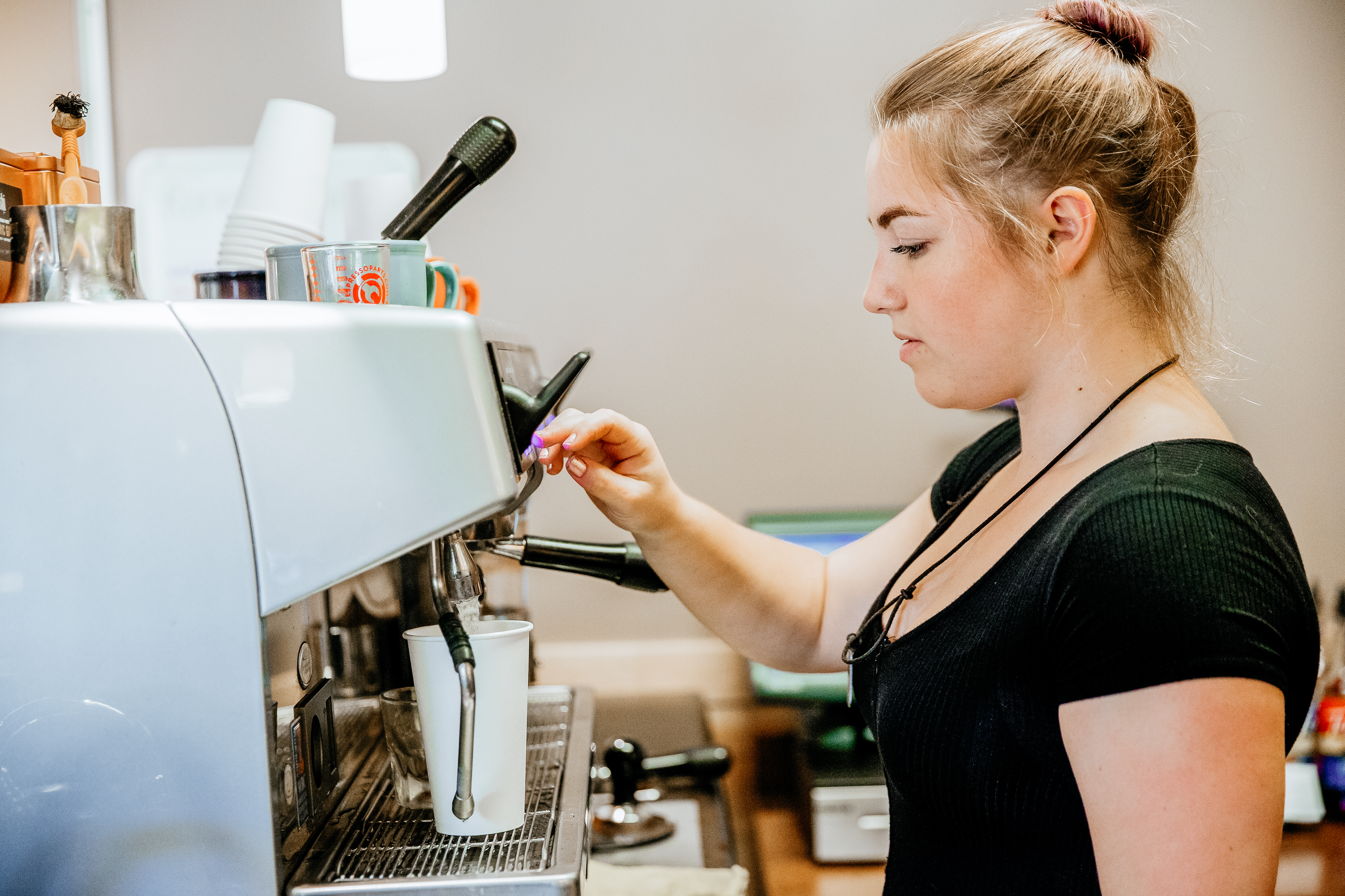 900x900 Female Student Barista Photo